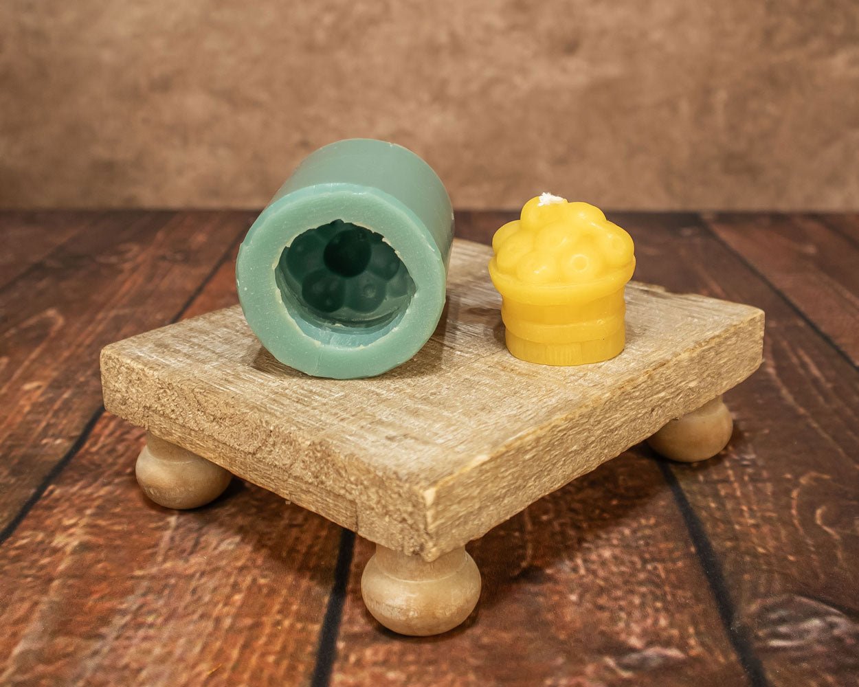 Urethane Rubber Apples & Basket Mold