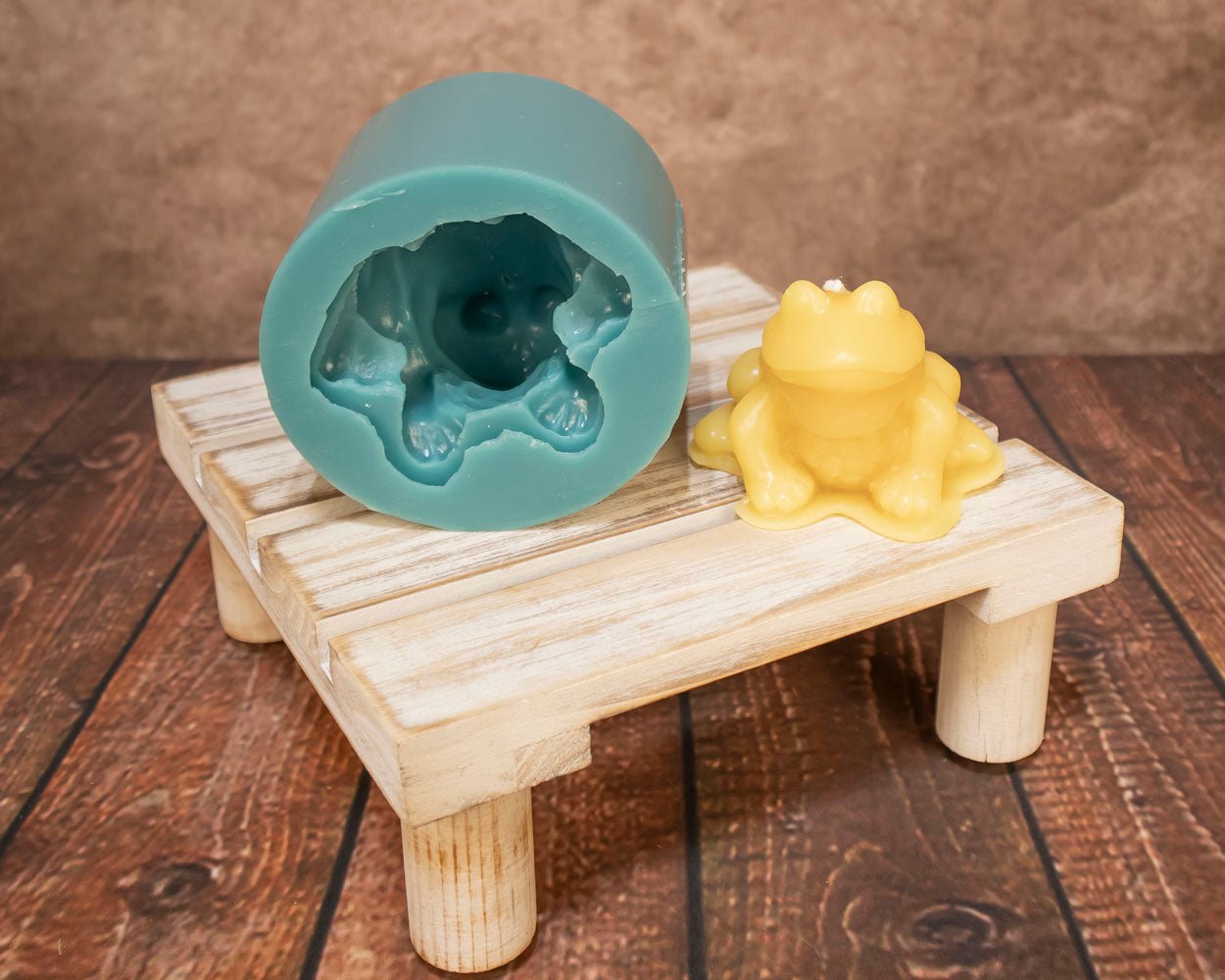 Urethane Rubber Frog Mold for candles