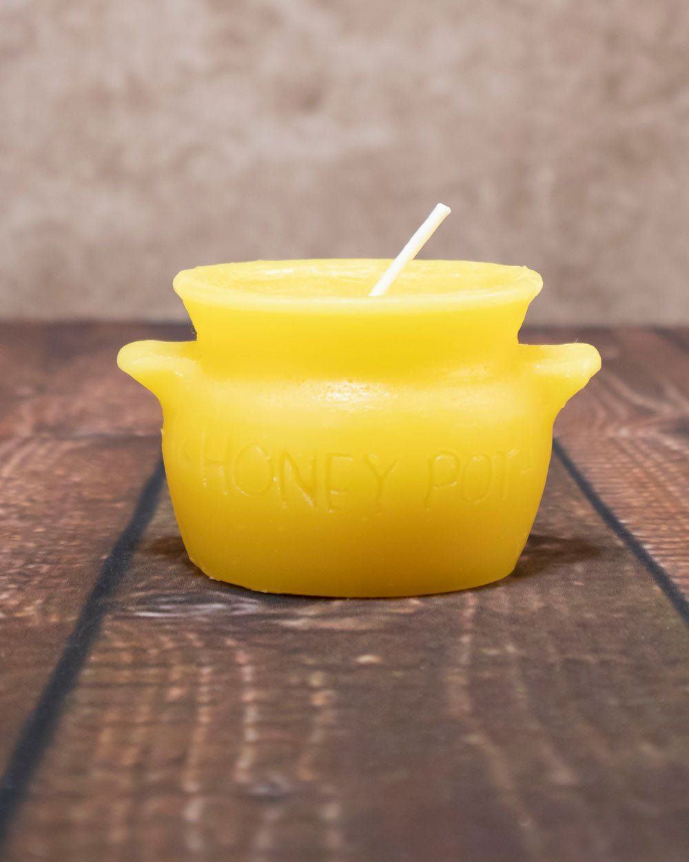 Pure Beeswax Honey Pot shaped Candle