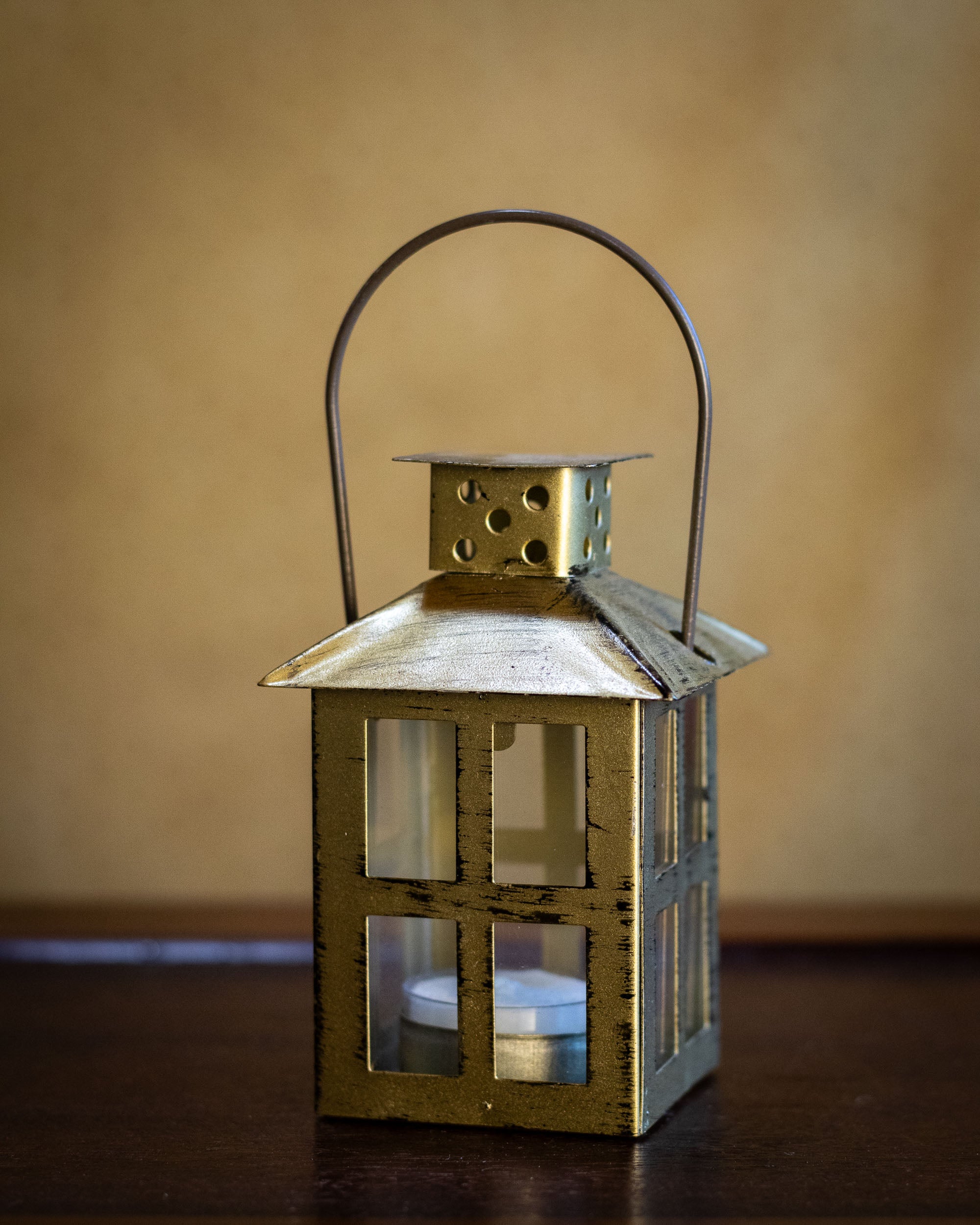 Vintage Tealight Holder Lantern