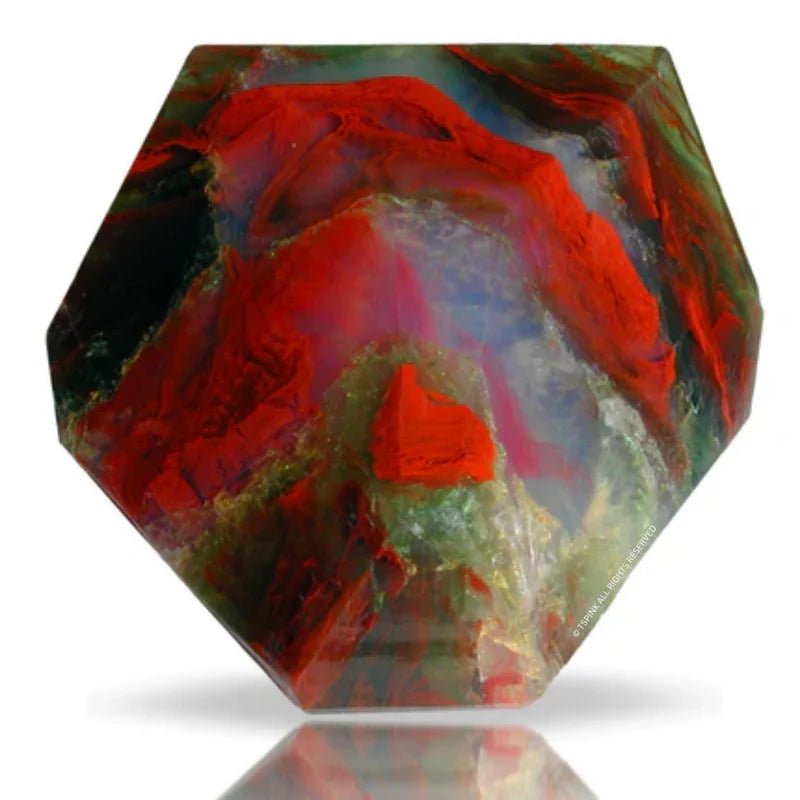Jasper™ SoapRocks® • Gemstone Bath Soap • Almond Geranium