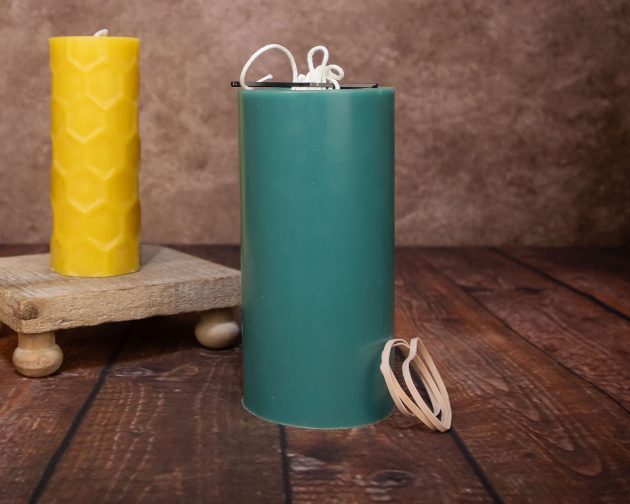 Prismatic Honeycomb Pillar Mold - Beeswax Molds - Candle Molds