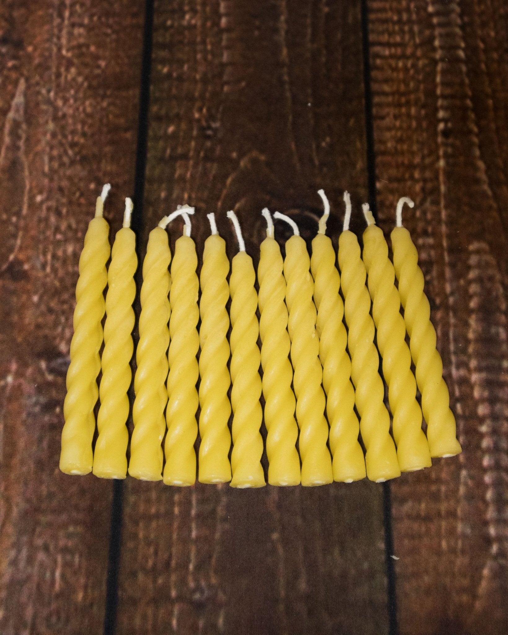 Tiny Twisted Tapers (pack of 12)