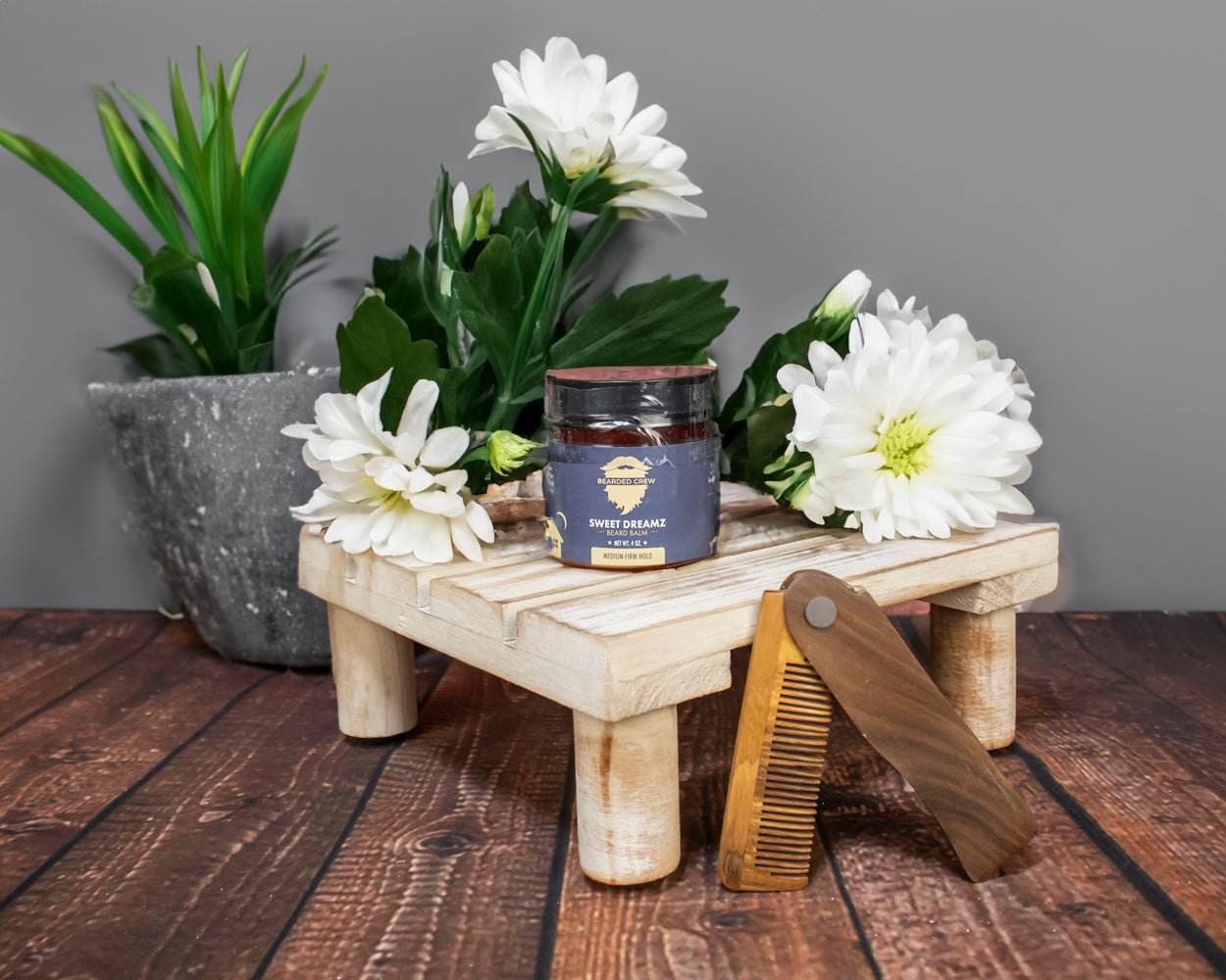 Sweet Dreamz Beard Balm with a Comb