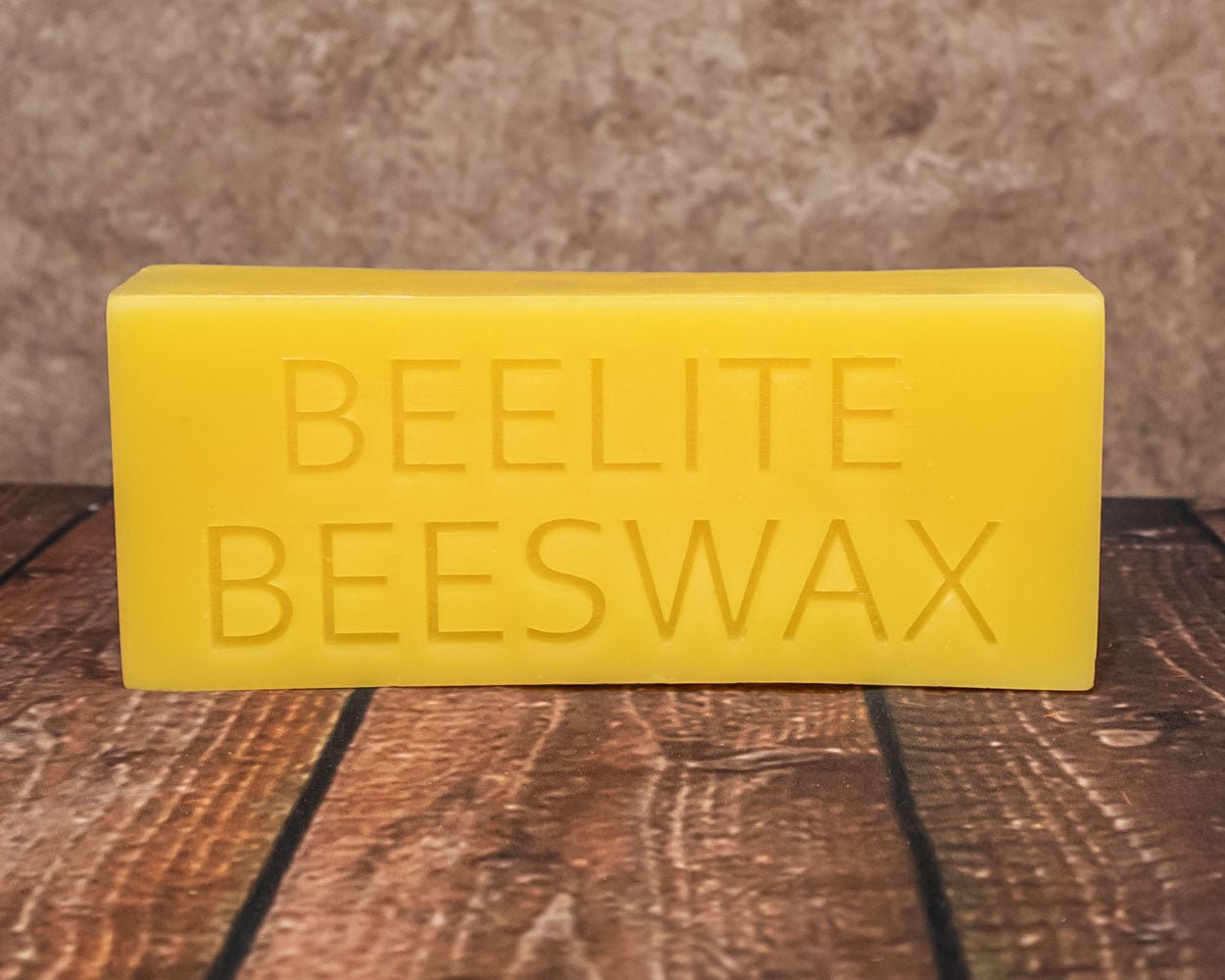 100% Pure Yellow Beeswax in a 1lb Block