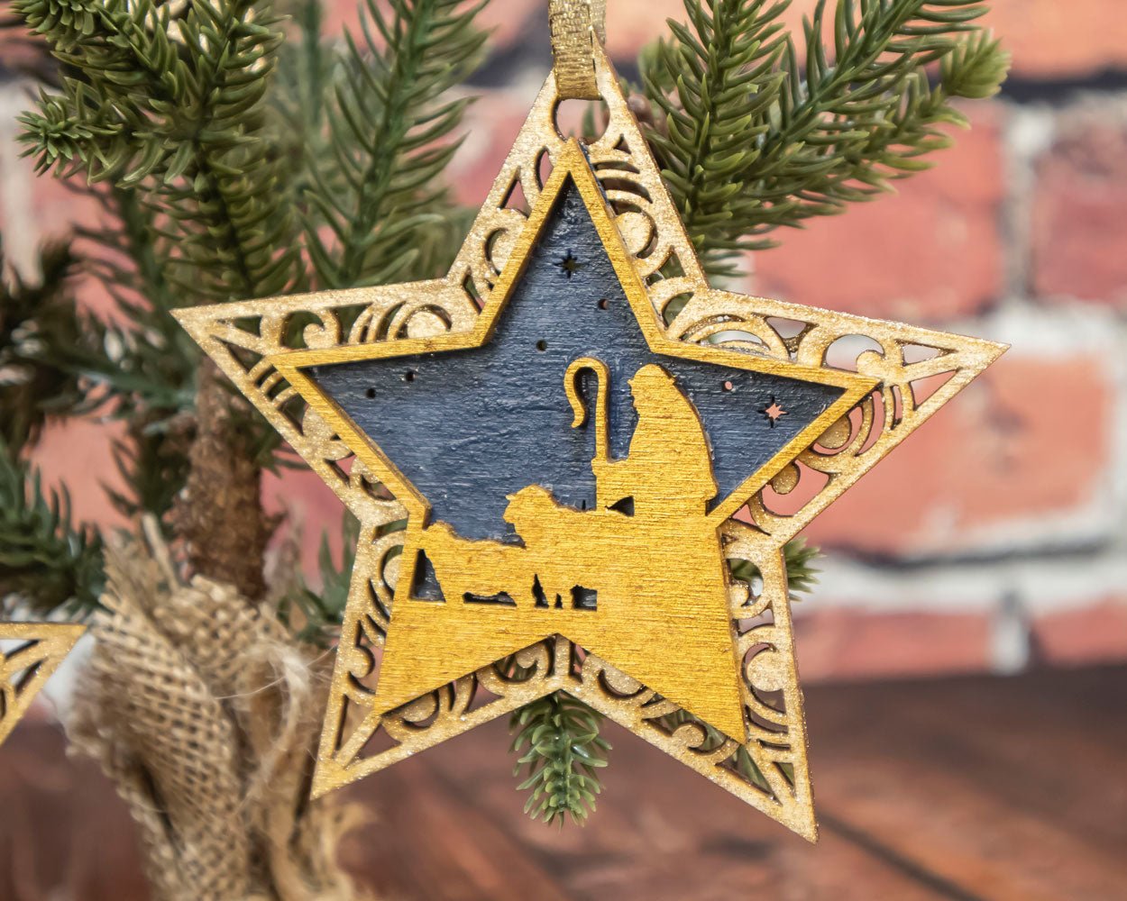 Nativity Ornaments (set of 4)