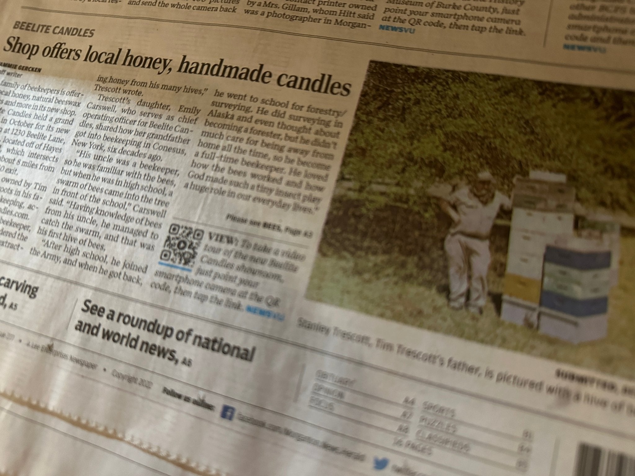 Beelite Inc featured in local news