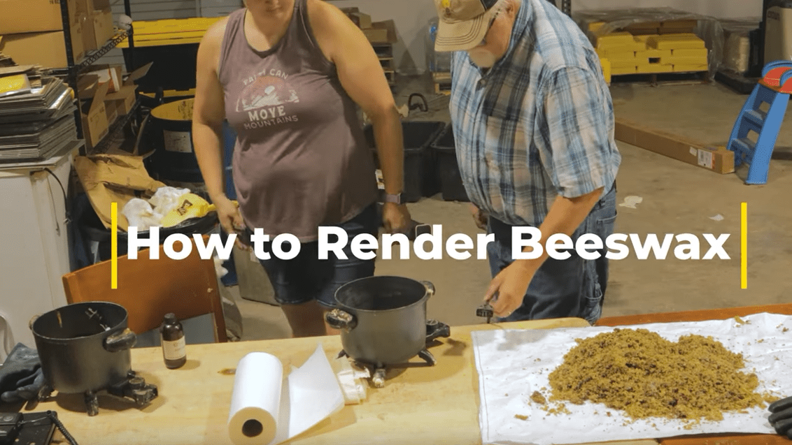How to Render your own beeswax