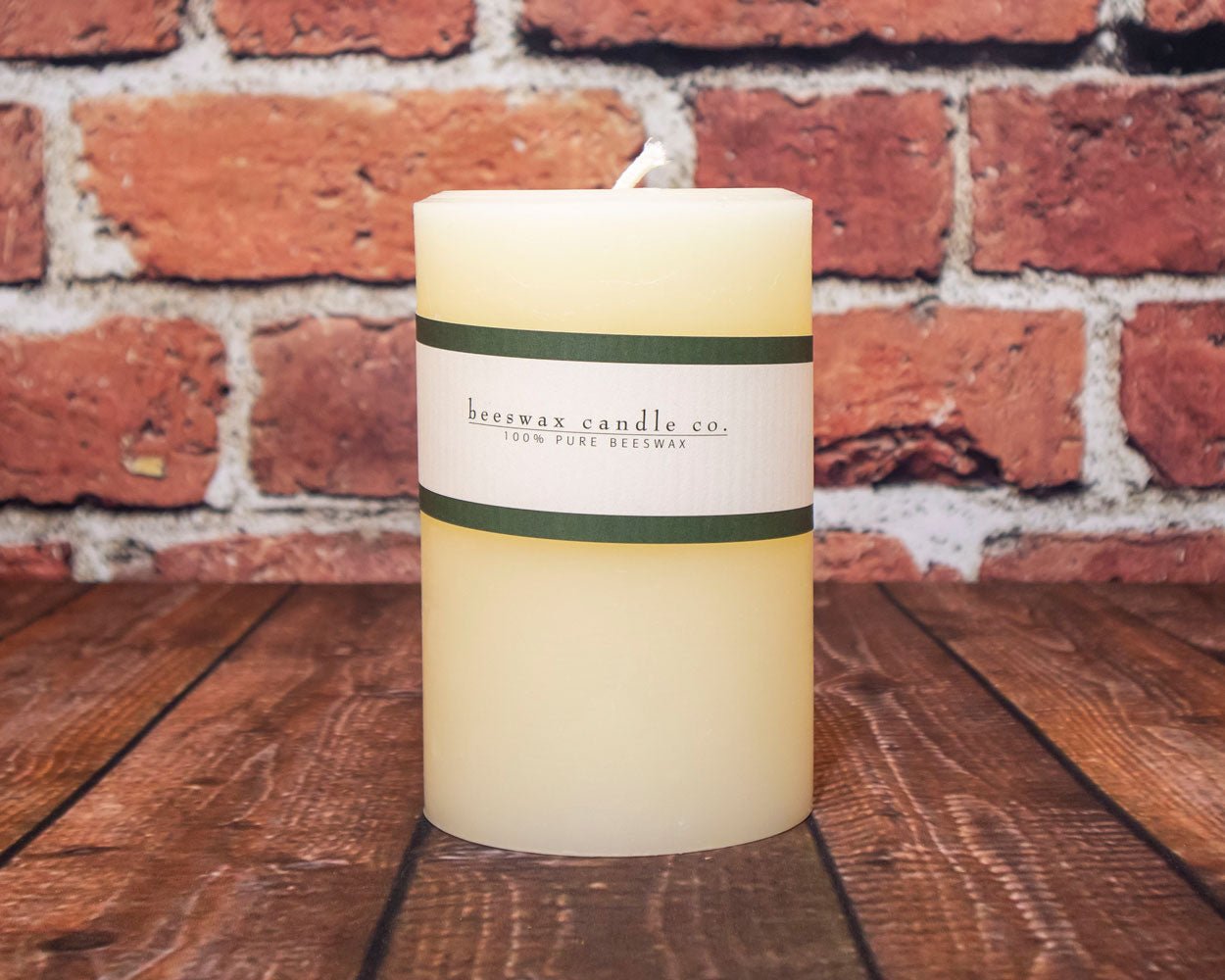 All Day USA Beeswax Pillars 4in. Diameter