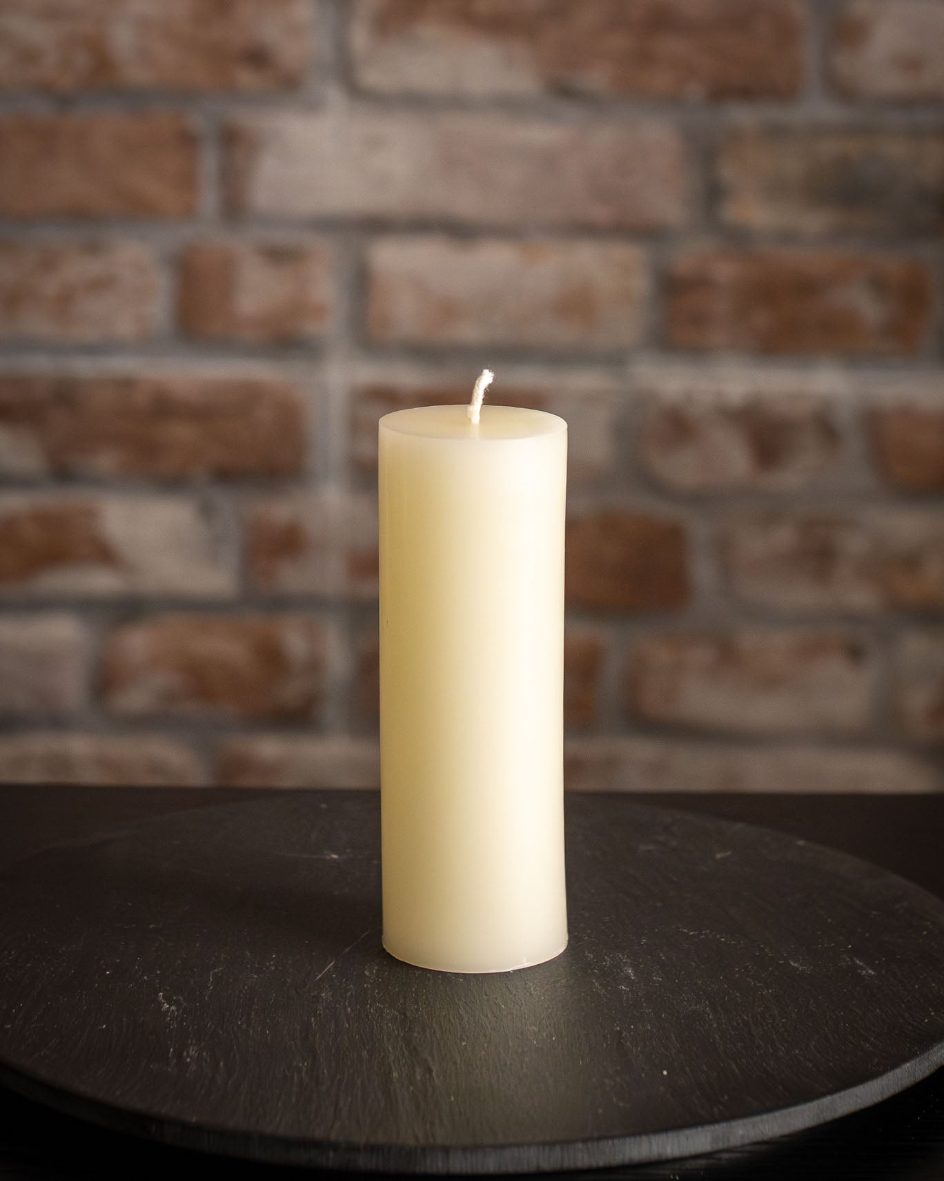 Smooth Beeswax Pillar Candles