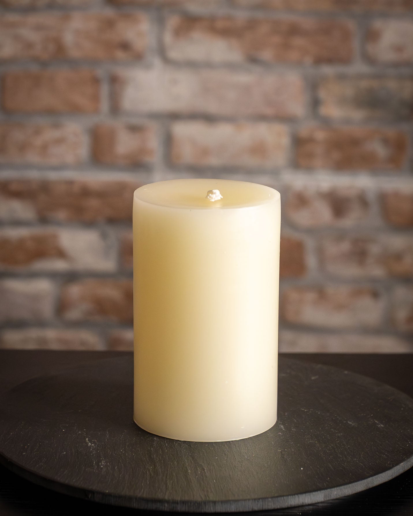 Smooth Beeswax Pillar Candles