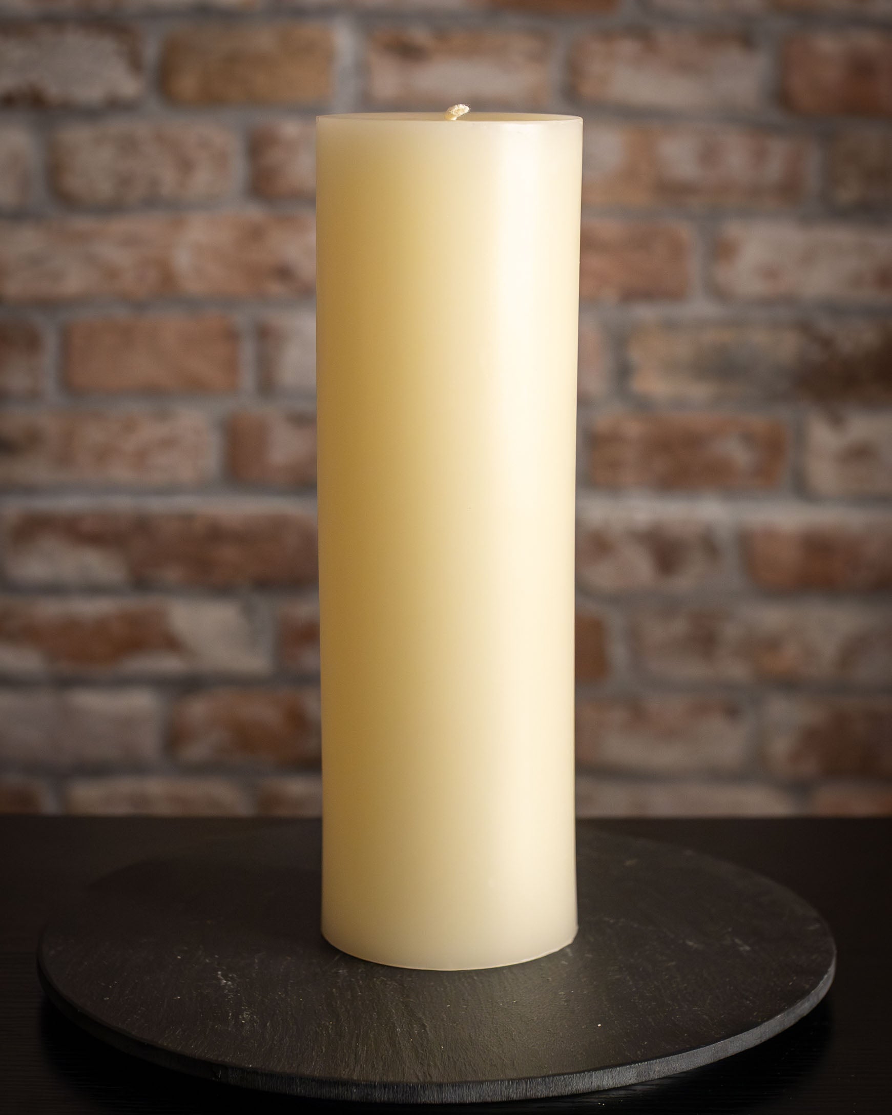 Smooth Beeswax Pillar Candles