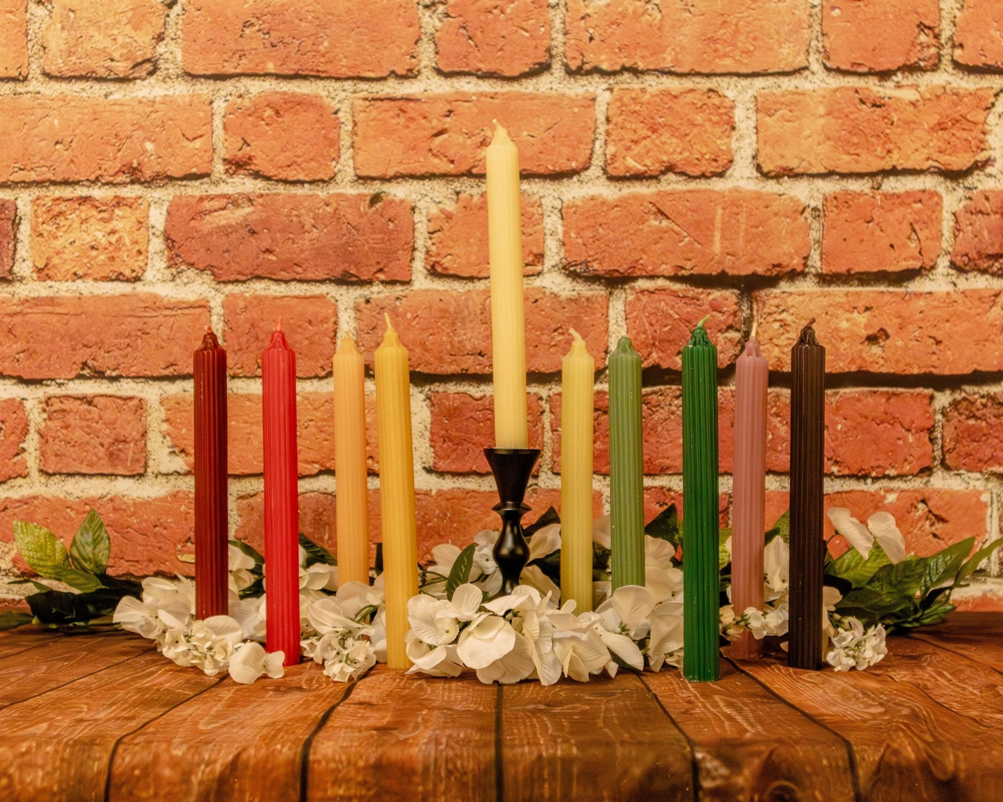 Honeylight Pure Beeswax Taper Candles