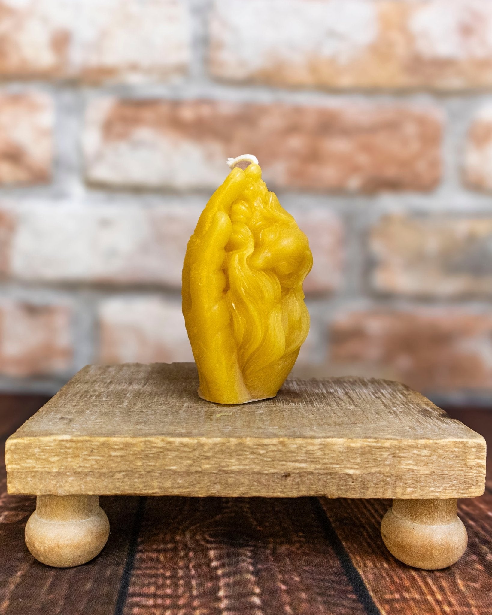 Kitsune Beeswax Candle