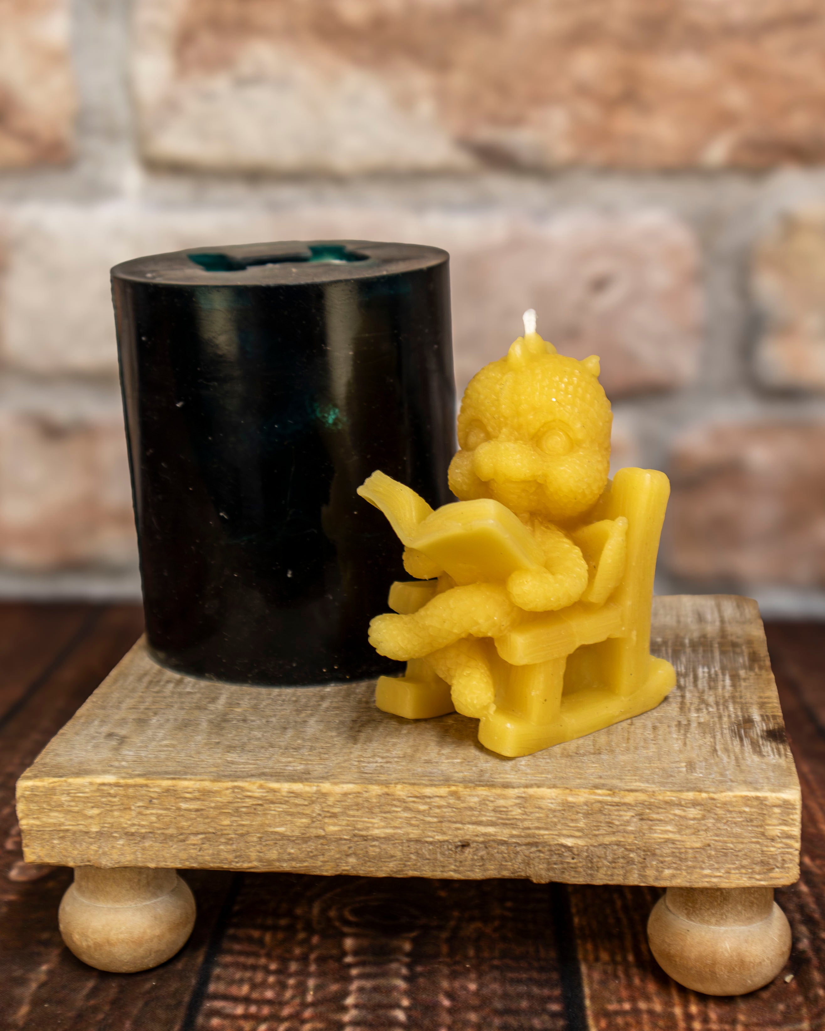 Book Dragon Mold