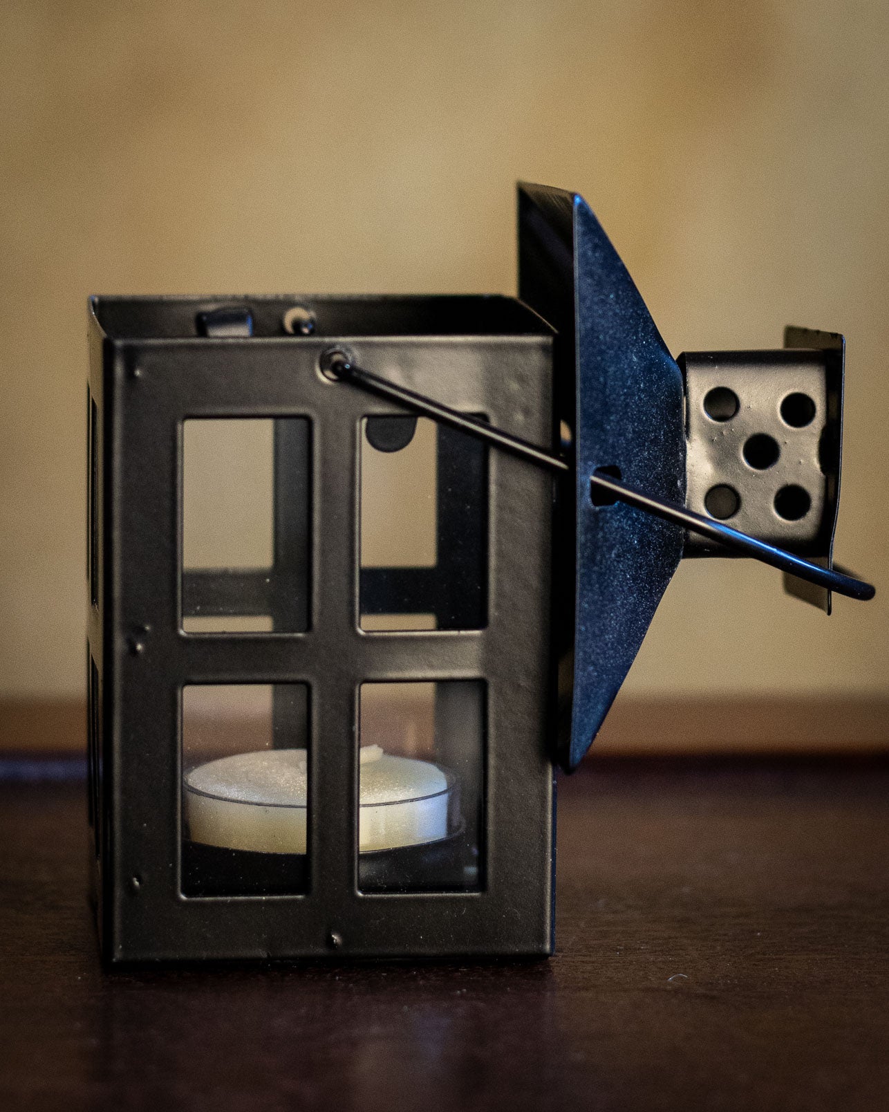 Vintage Tealight Holder Lantern