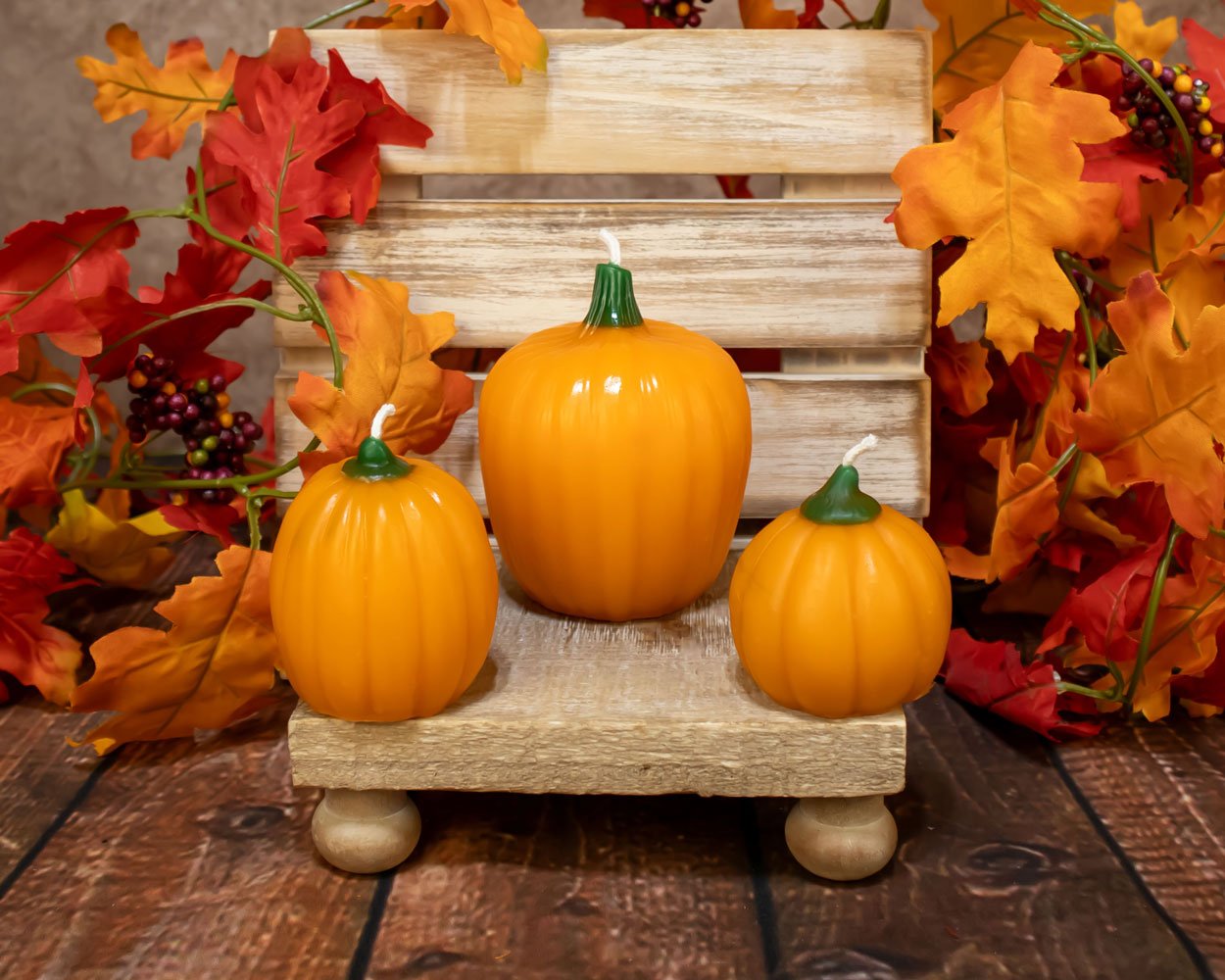 Limited-Time Beeswax Pumpkins