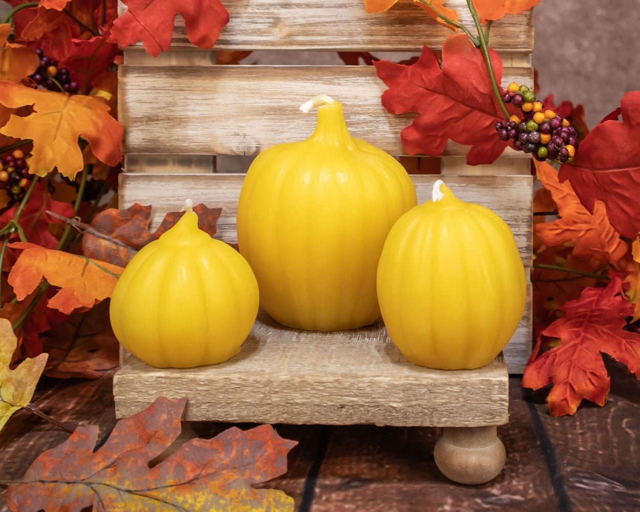 Beeswax Pumpkins