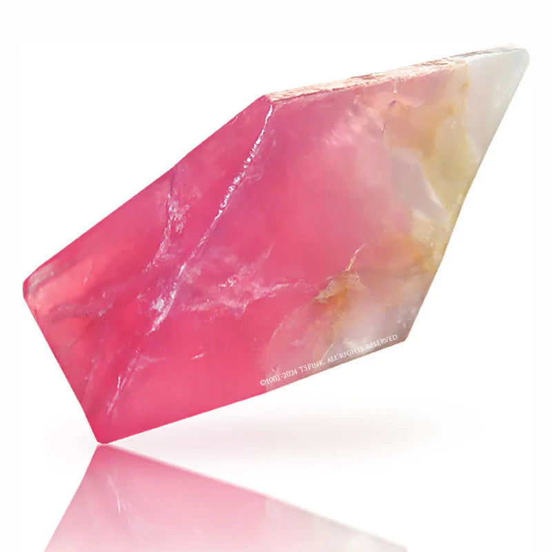 Rose Quartz™ SoapRocks® • Gemstone Bath Soap • Tea Rose