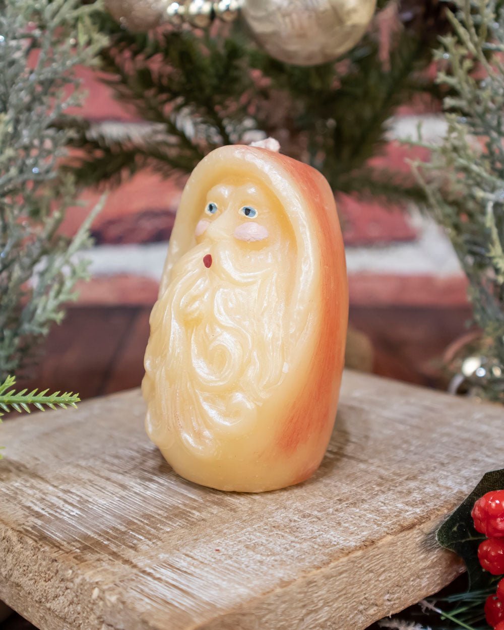 Painted Santa Egg