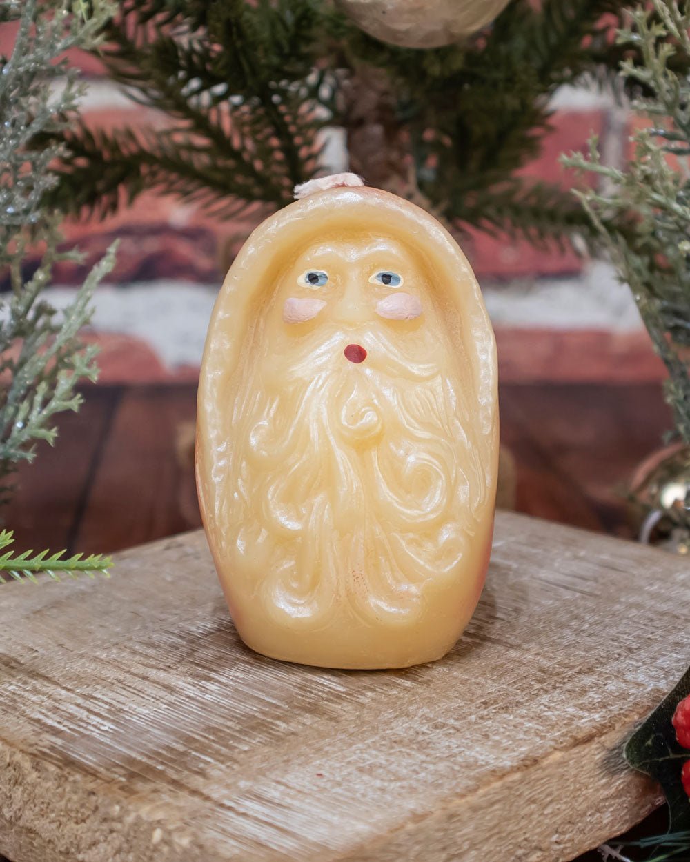 Painted Santa Egg