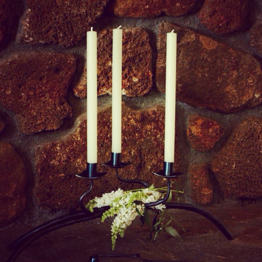 Solid Beeswax Tapers