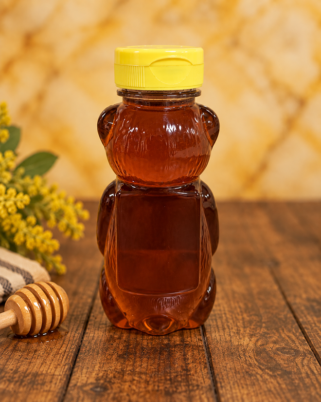 Sourwood Honey 12oz Squeeze Bear