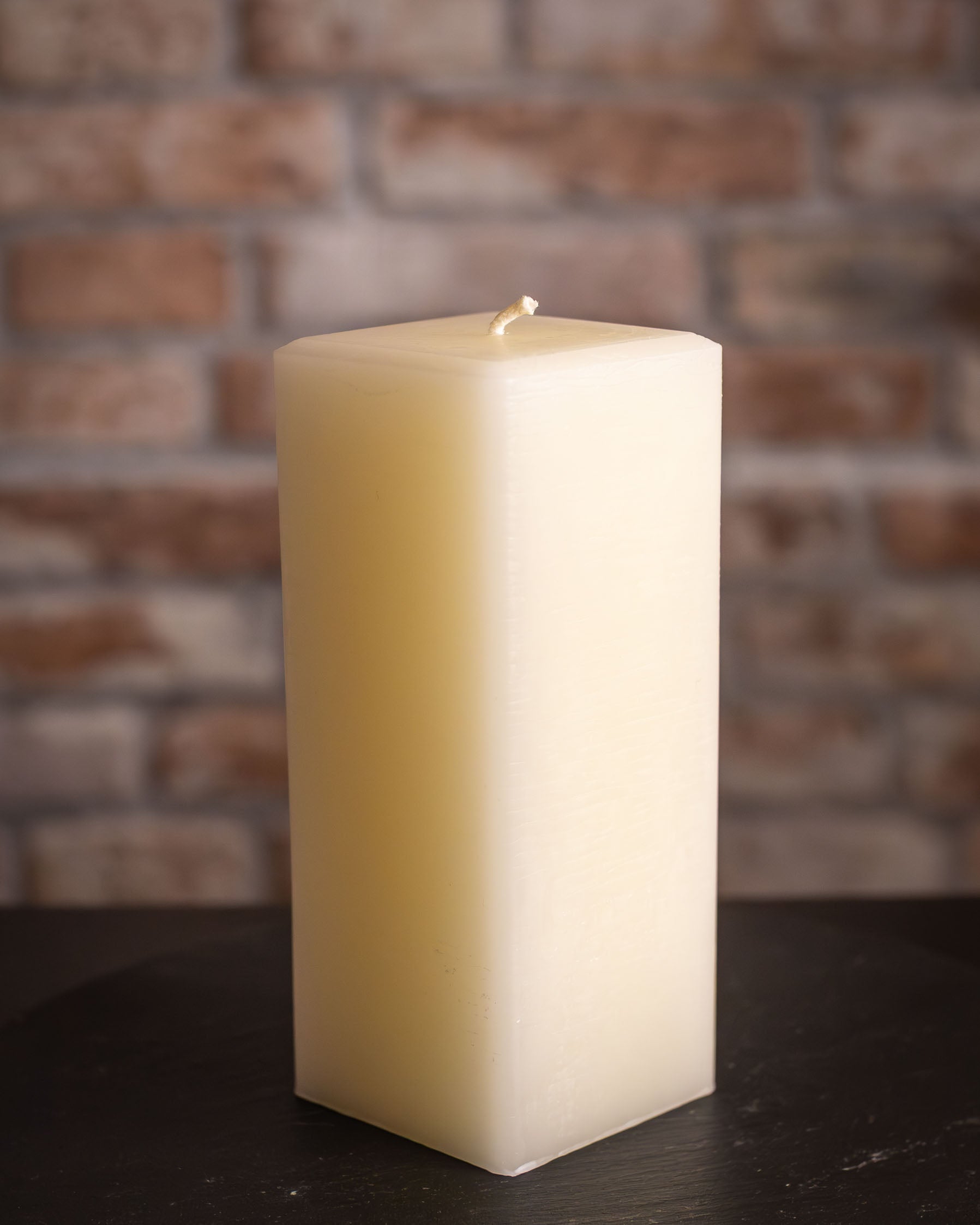 Square Pure Beeswax Pillars