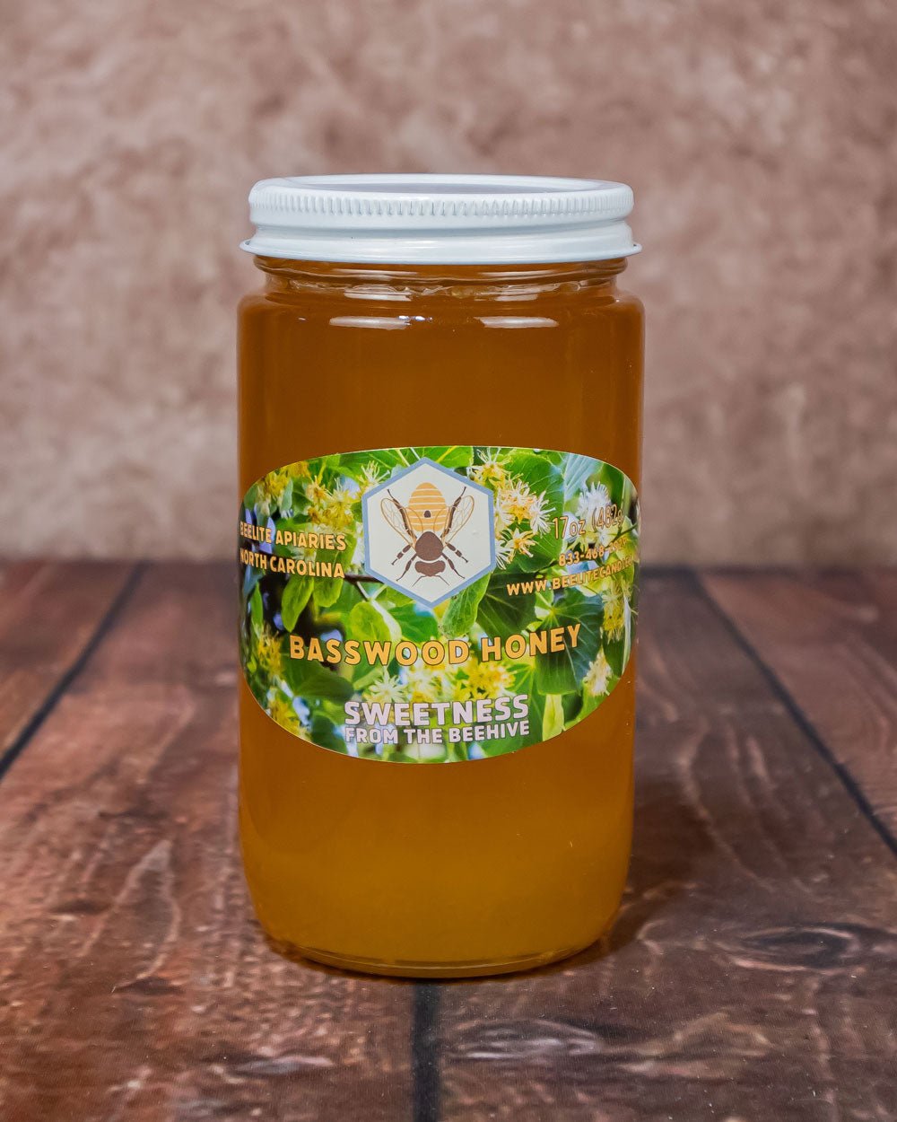 Basswood Pure Honey, Good for allergies