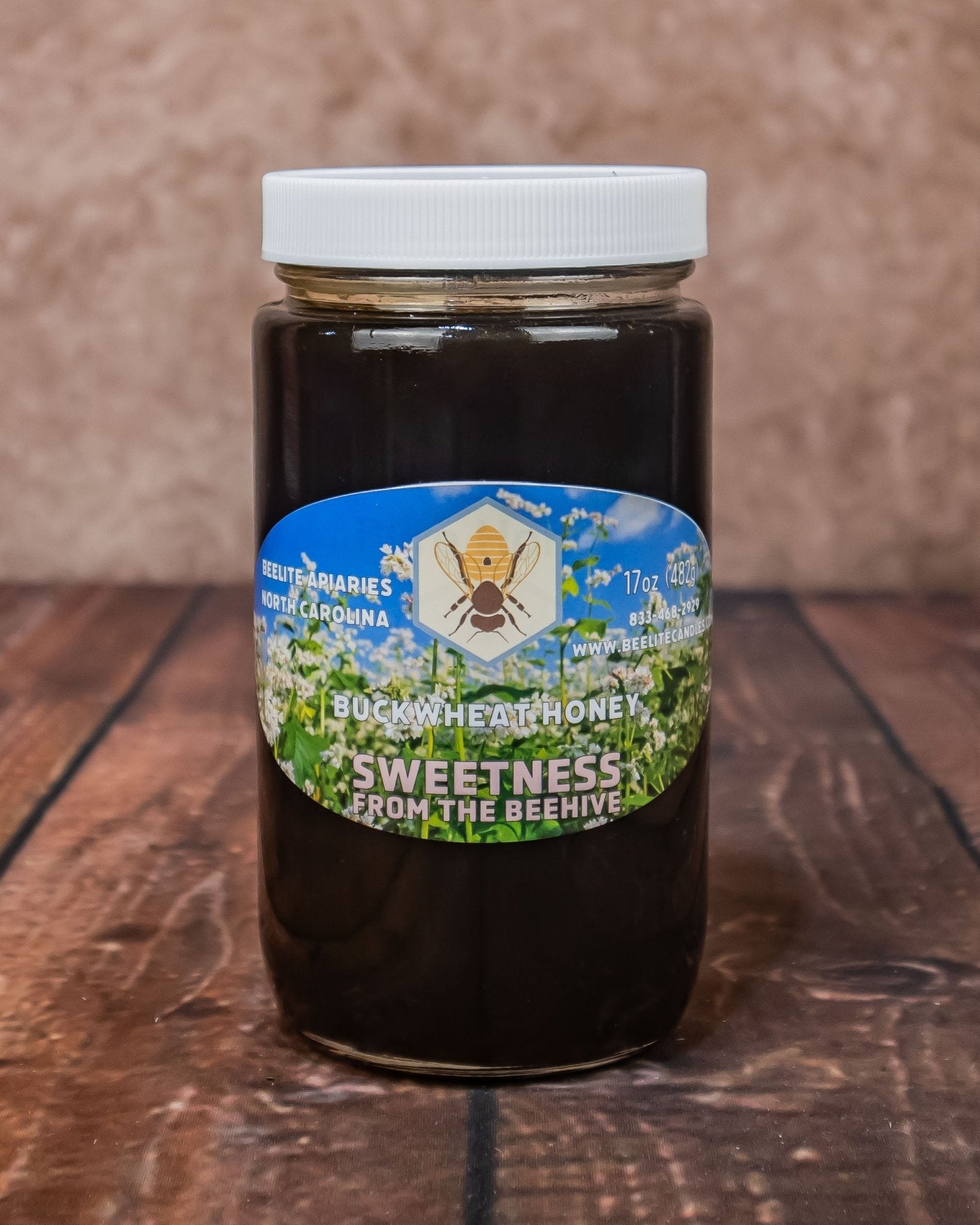 Buckwheat Pure Honey, Good for Allergies