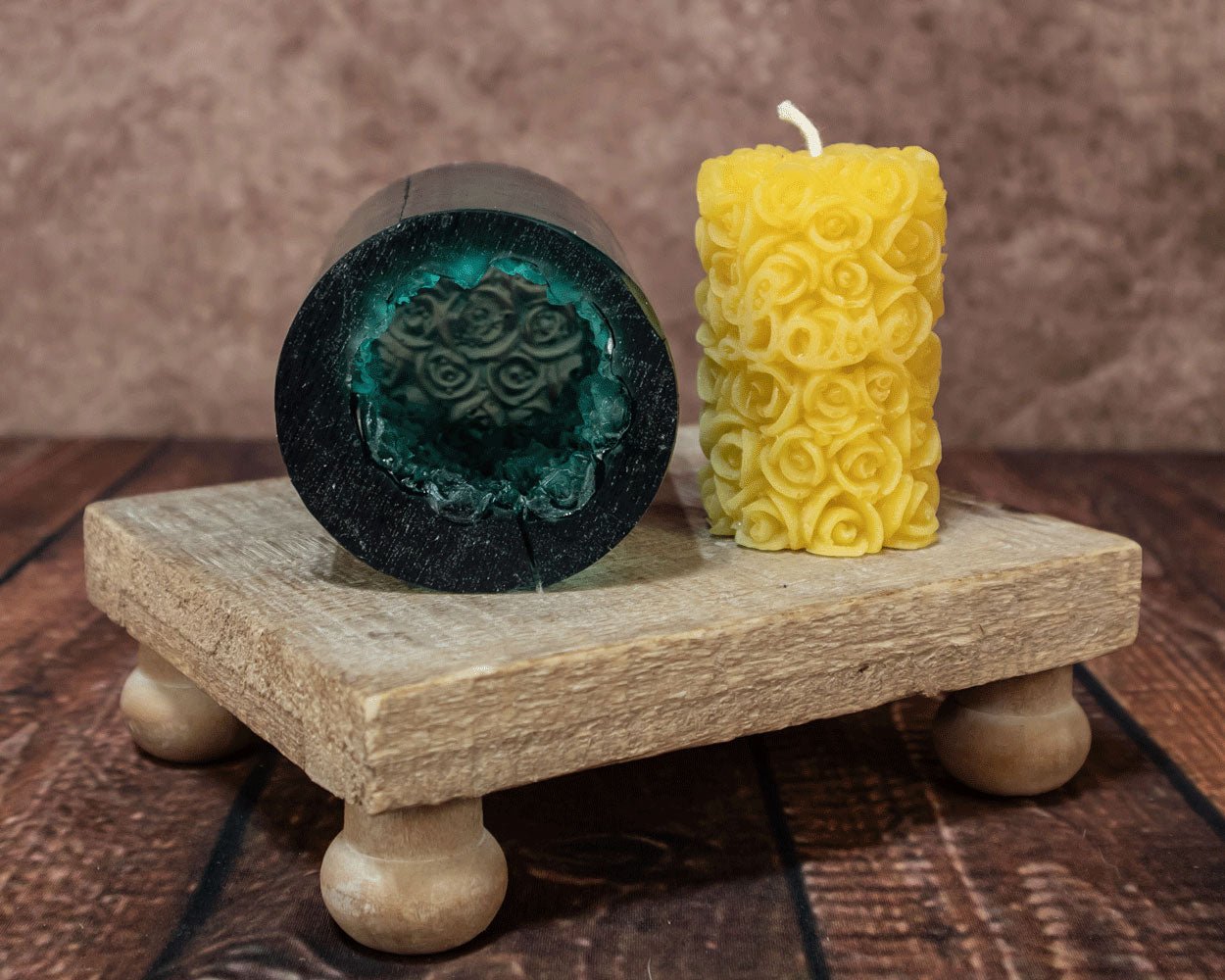 Rose Votive Mold