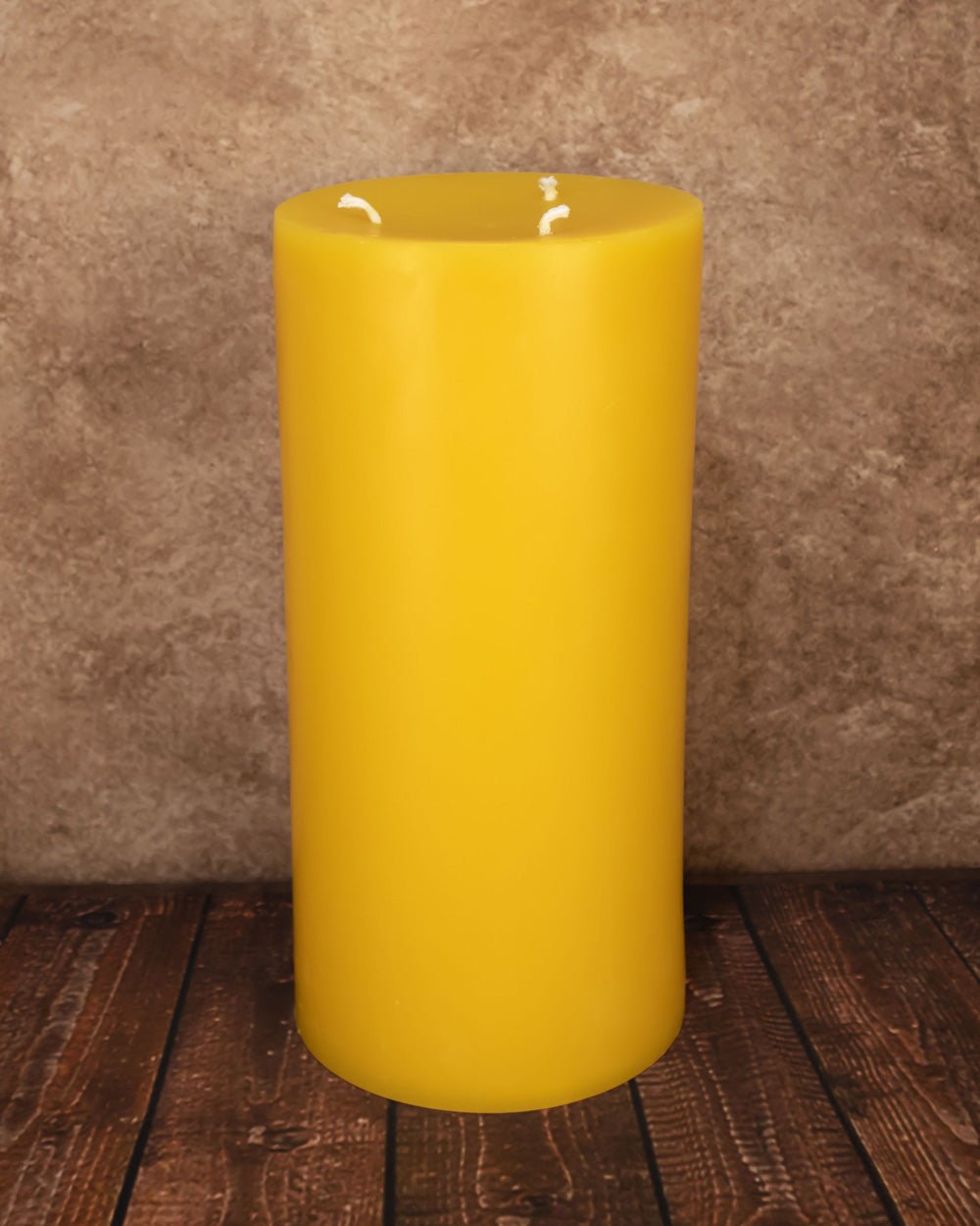6 inch diameter 100% Pure Beeswax pillar candles