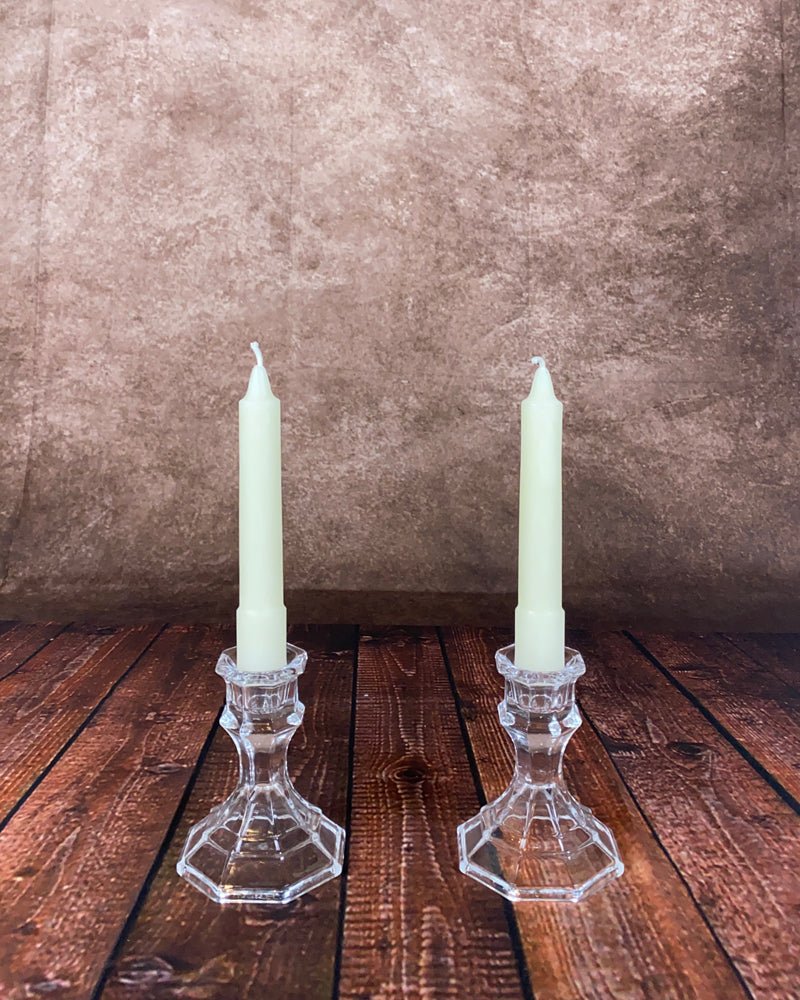 Beeswax Colonial Tapers (Pair)