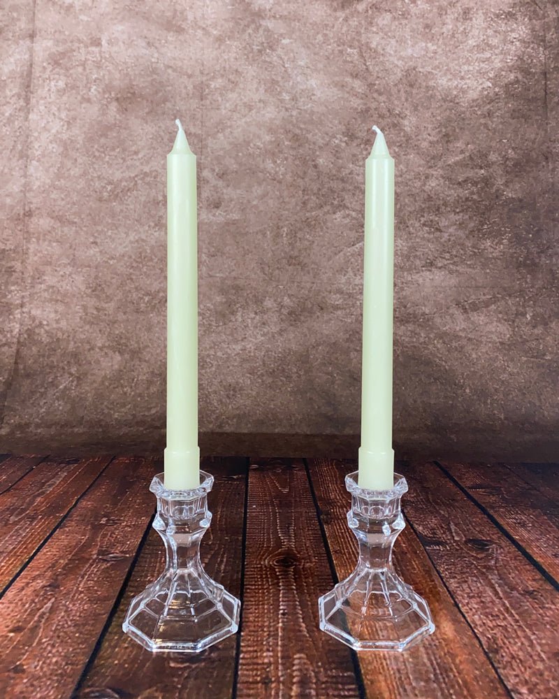 Beeswax Colonial Tapers (Pair)