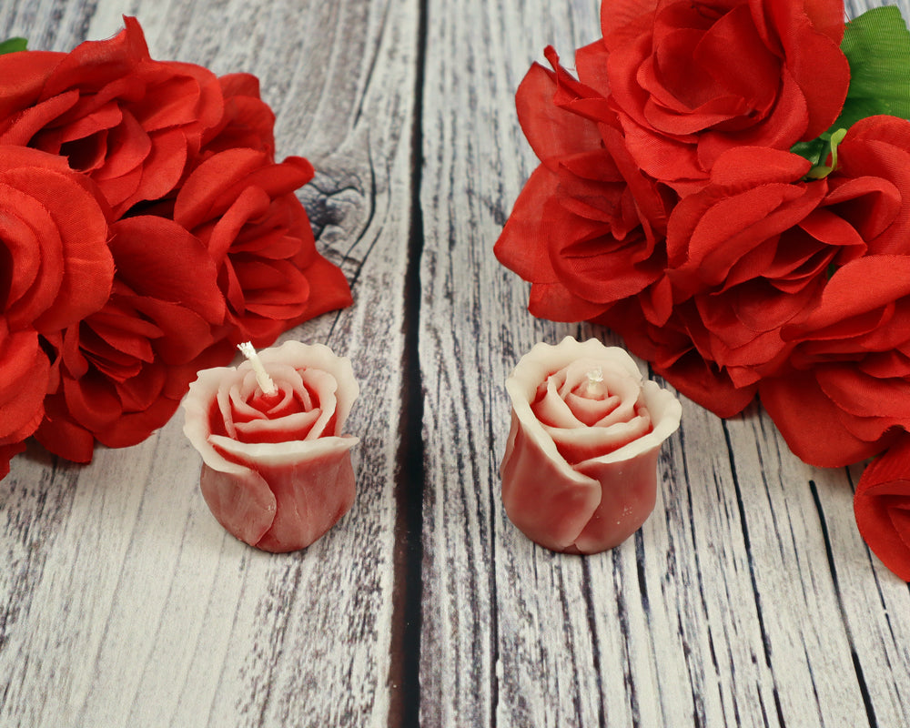 Red Rose-Bud (set of 2)